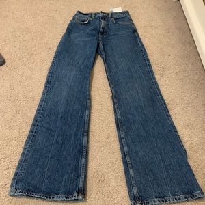 Zara relaxed fit jeans size 0